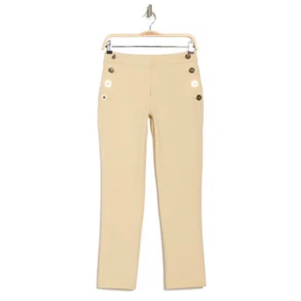 Derek Lam 10 Crosby Kelis Sailor Ankle Pants Tan Size 4 New